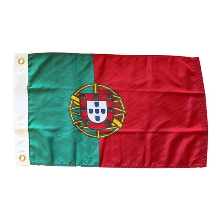 Portugal - 12"X18" Nylon Flag
