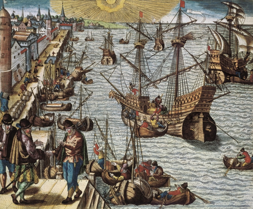 Portugal (16Th C Canvas Art -  (24 x 18)