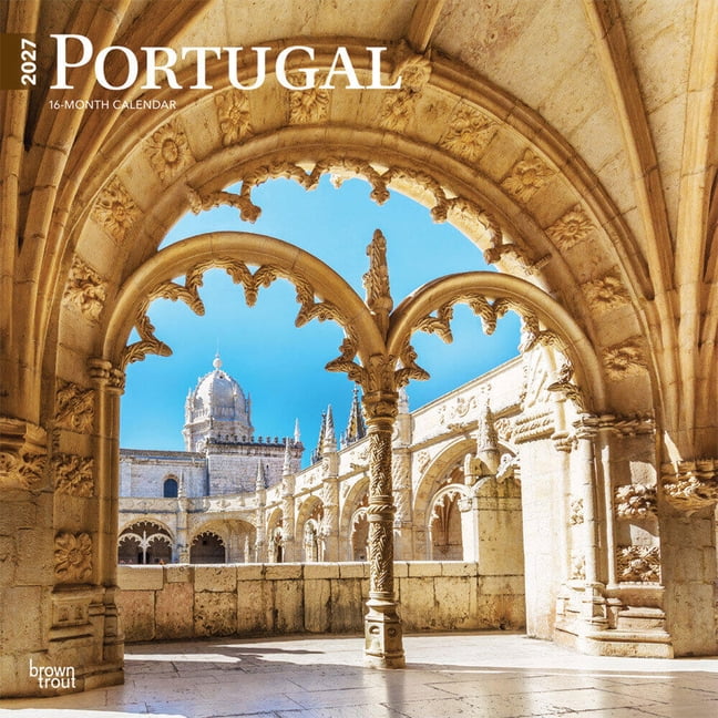 Portugal 2027 12 X 24 Inch (Hanging) Monthly Square Wall Calendar Plastic-Free, (Paperback)