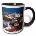 thumbnail image 1 of 3drose, Portugal, Azores, Terceira Island. Igreja Da Conceicao Church, 11oz Two-tone Black Mug, 1 of 6