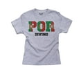 thumbnail image 1 of Portugal Diving - Olympic Games - Rio - Flag Girl's Cotton Youth Grey T-Shirt, 1 of 2
