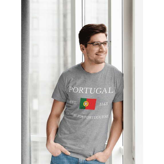 Portugal EST. 1143 Republica Perfect Souvenir Unisex Softstyle T-Shirt