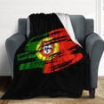 thumbnail image 1 of Portugal Flag Blanket Country Flag Throw Blanket Soft Warm Flannel Blanket for Couch Bed Sofa Chair Gifts for Friends Men Women, 1 of 4