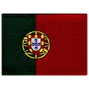 Portugal Flag Embroidered Iron-on Patch