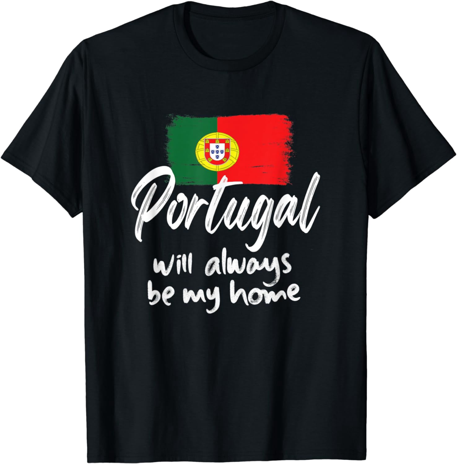 PWHAOO Make-up-Tasche "I'd Rather Be In Portugal" - 23,5x17 Cm, Canvas, Waschbar, Perfekt Für Reise, Gym & Als Geschenk