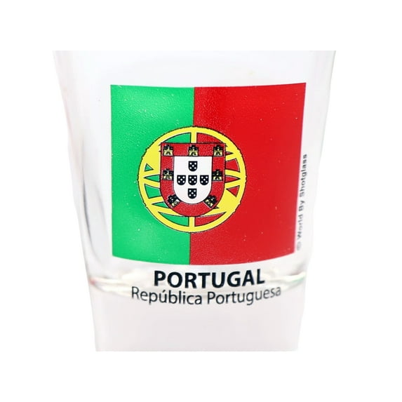 Portugal Flag Shot Glass