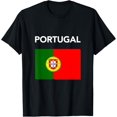 thumbnail image 1 of Portugal Flag T-Shirt Portuguese Flag Tee Shirt T-Shirt, 1 of 4