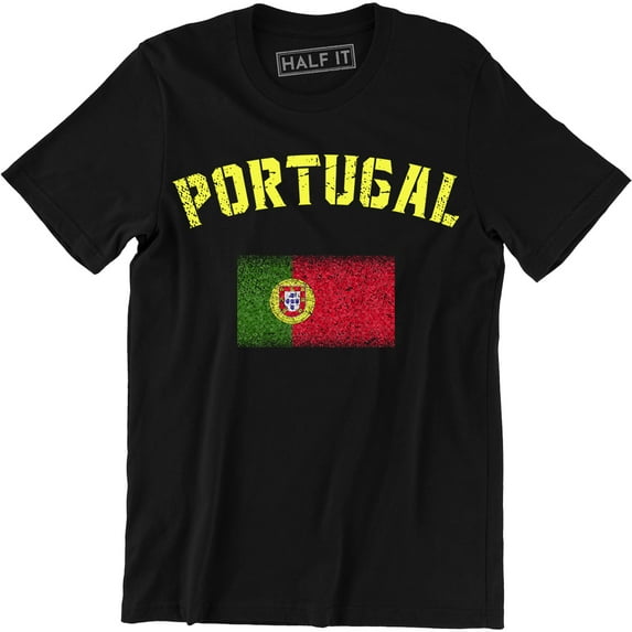 Portugal Flag World Cup Soccer Portuguese National Flag Pride Men's T-Shirt