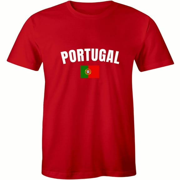 Portugal Flag World Cup Soccer Portuguese National Flag Pride Men's Tee Shirt