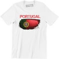 thumbnail image 1 of Portugal Flag World Cup Soccer Portuguese National Flag Pride Men's Tee, 1 of 4