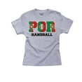 thumbnail image 1 of Portugal Handball - Olympic Games - Rio - Flag Boy's Cotton Youth Grey T-Shirt, 1 of 2