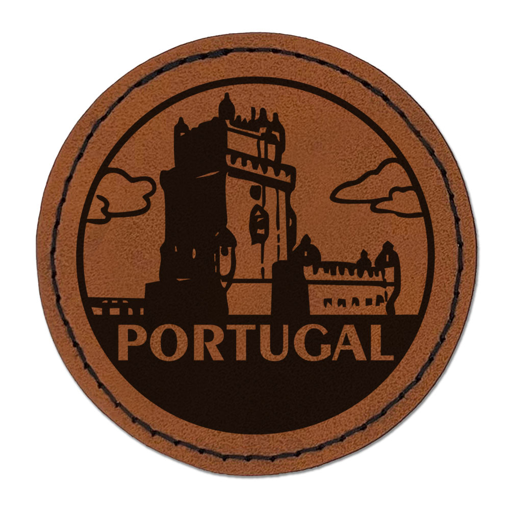 Portugal Lisbon Belem Tower Country Destination Travel Landmark Round ...