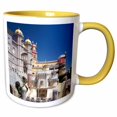 thumbnail image 1 of 3drose, Portugal, Lisbon Province, Sintra, Exterior of Placio Pena, 11oz Two-tone Yellow Mug, 1 of 6