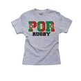 thumbnail image 1 of Portugal Rugby - Olympic Games - Rio - Flag Boy's Cotton Youth Grey T-Shirt, 1 of 2
