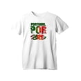 thumbnail image 1 of Portugal Soccer Country Flag T-Shirt 2026 – Unisex Adult Football Fan Tee, World Tournament Supporter Shirt - White - 2XL, 1 of 2