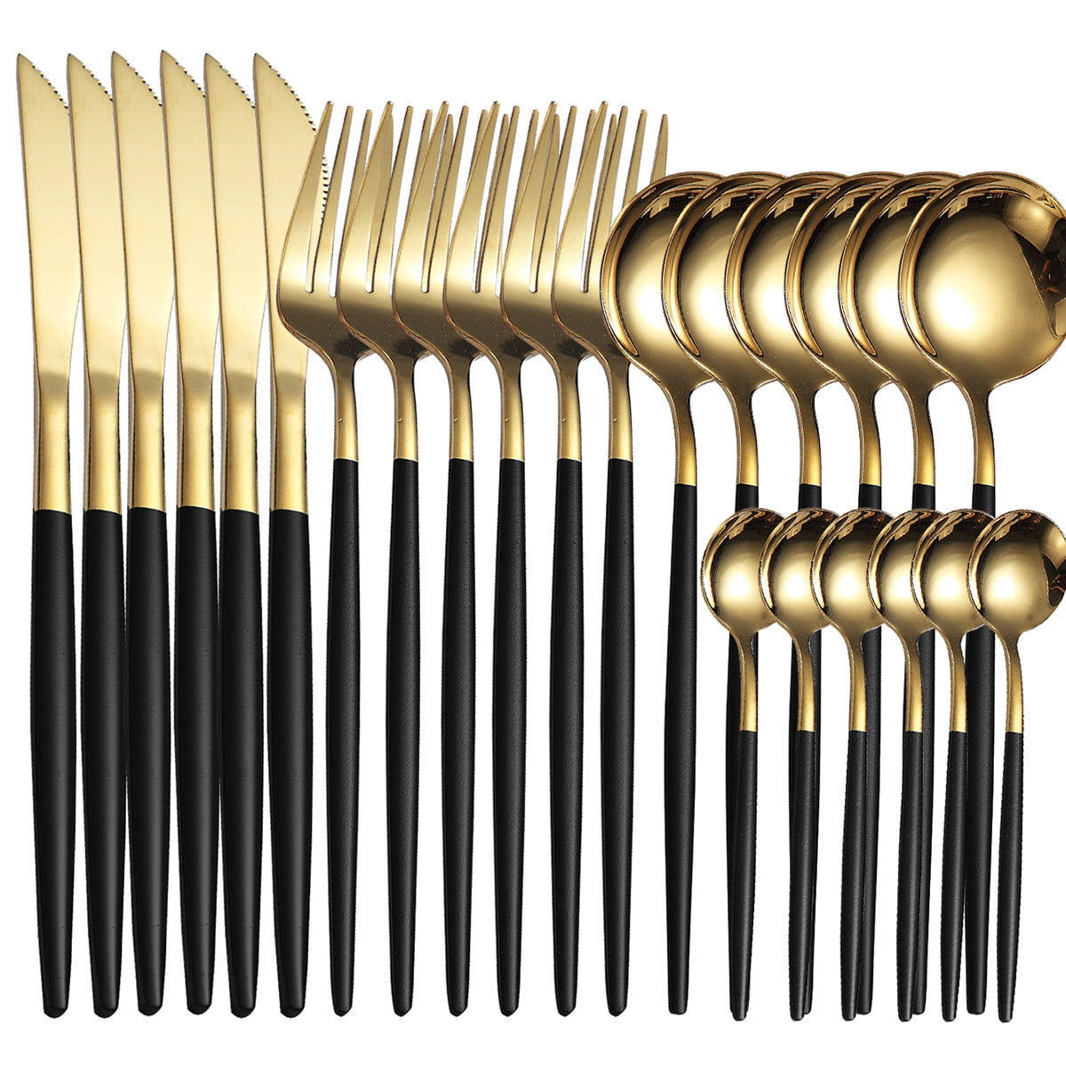 Portugal Stainless Steel Knife, Fork and Spoon 16 24 Set Tableware