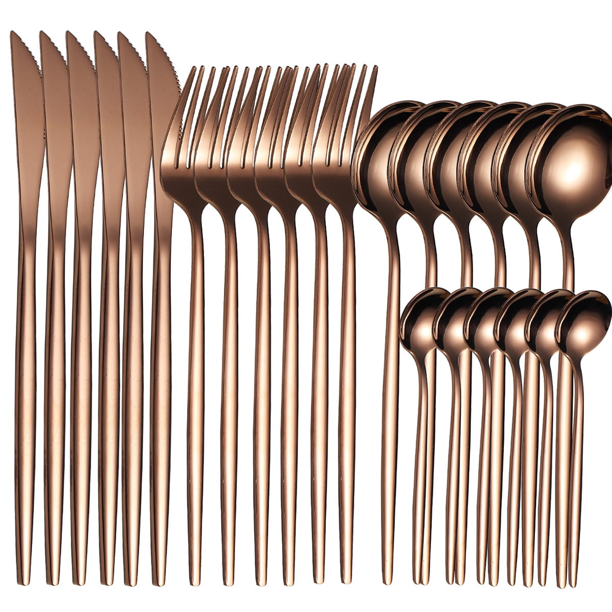 Portugal Stainless Steel Knife, Fork and Spoon 16 24 Set Tableware