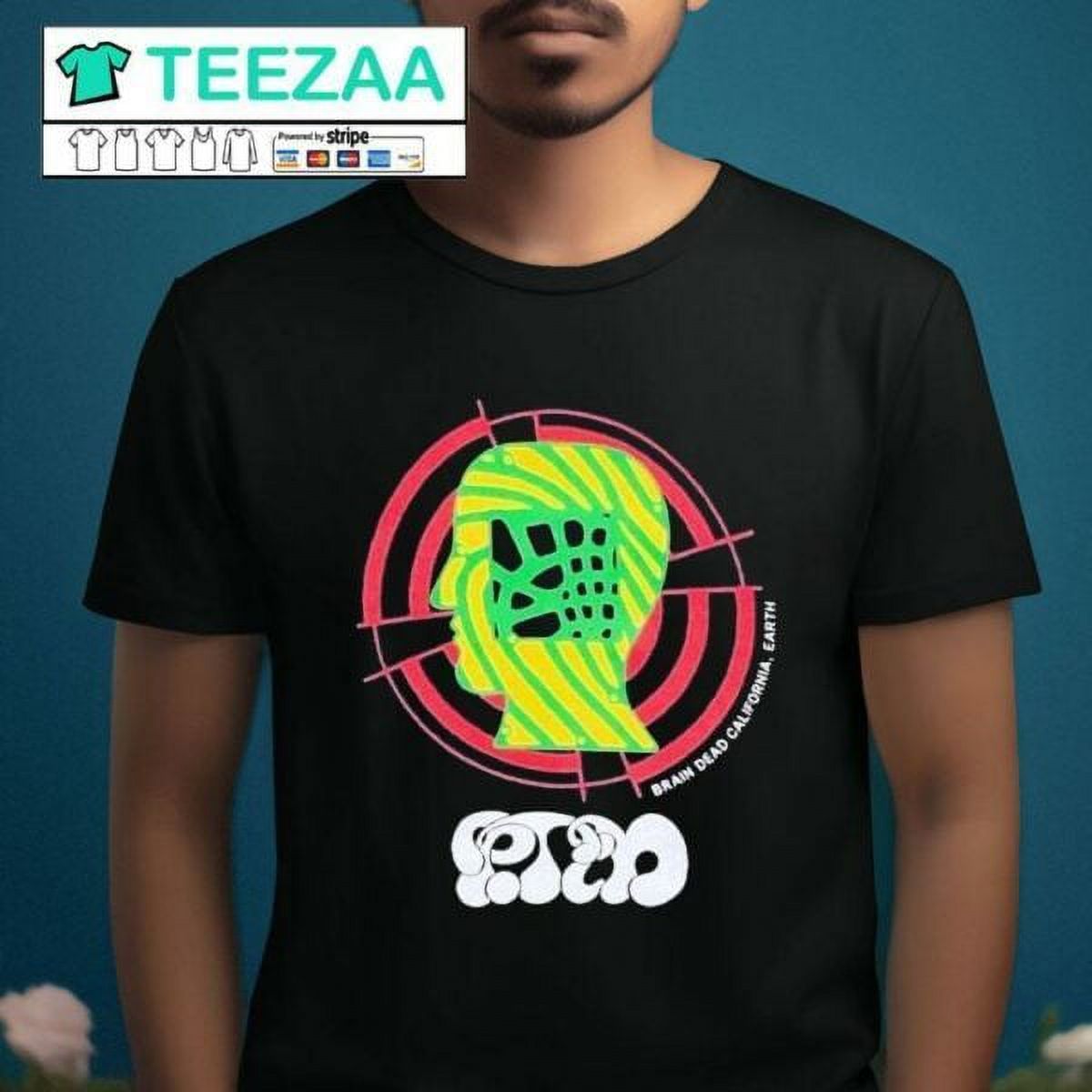 Portugal The Man X Brain Dead Collab Shirt