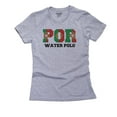 thumbnail image 1 of Portugal Waterpolo - Olympic Games - Rio - Flag Women's Cotton Grey T-Shirt, 1 of 2