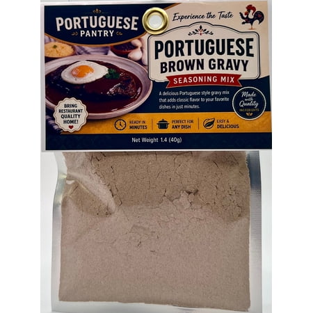 Portuguese Brown Gravy Gluten Free Seasoning Mix