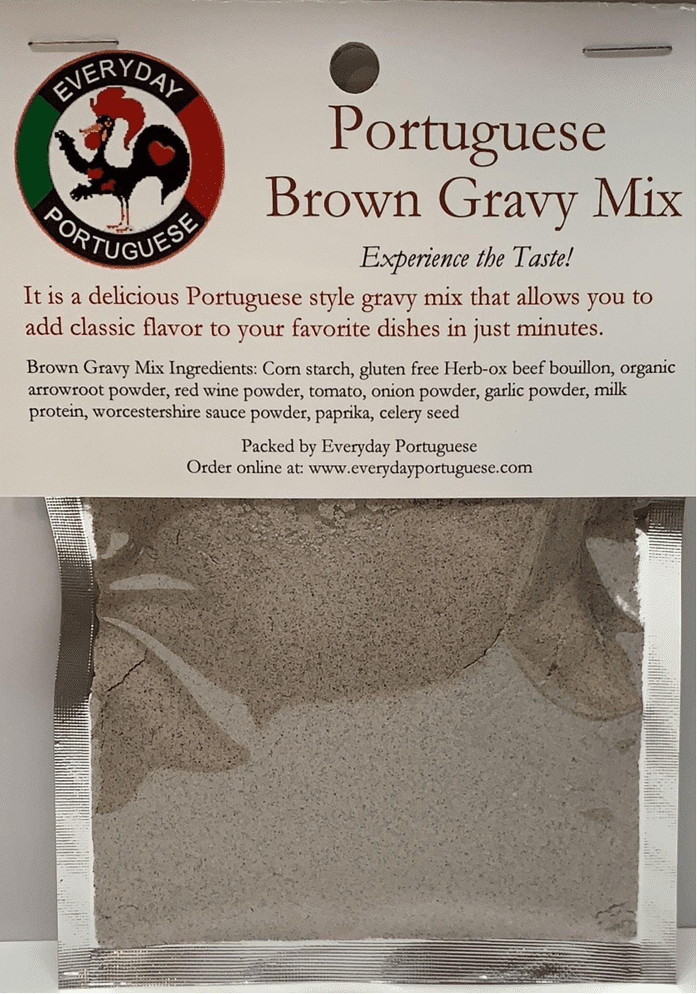 Portuguese Brown Gravy Mix Gluten Free Gravies