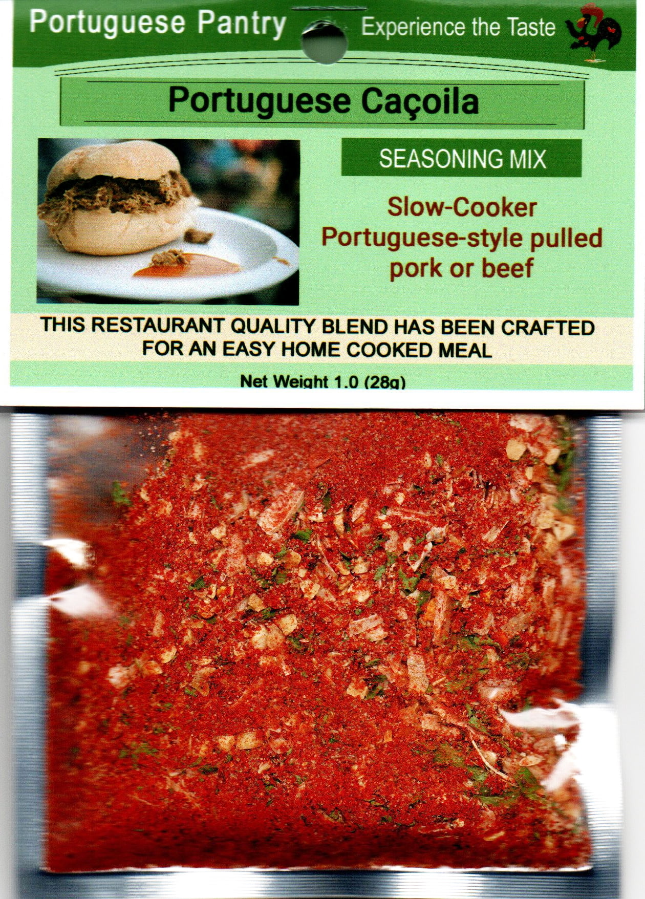 Portuguese Cacoila Seasoning Mix - Portuguese Pulled Pork - Walmart.com