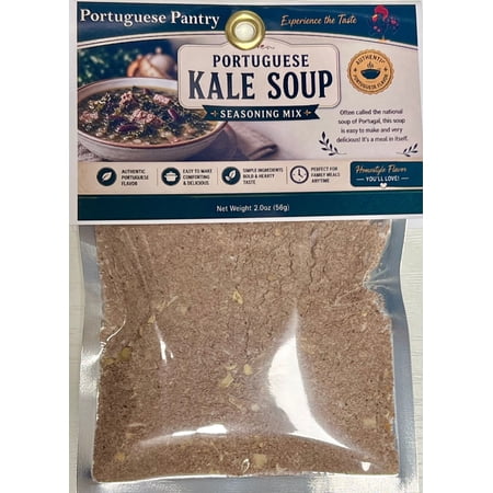 Portuguese Kale Soup Mix Easy Recipe Spices & Seasonings