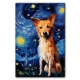 thumbnail image 1 of Portuguese Podengo Pequeno Canvas,Dog Wall Art,Colorful Canvas Wall Art For Living Room Decor Aesthetic Vintage Canvas & Prints Wall Decor For Bathroom, 1 of 4