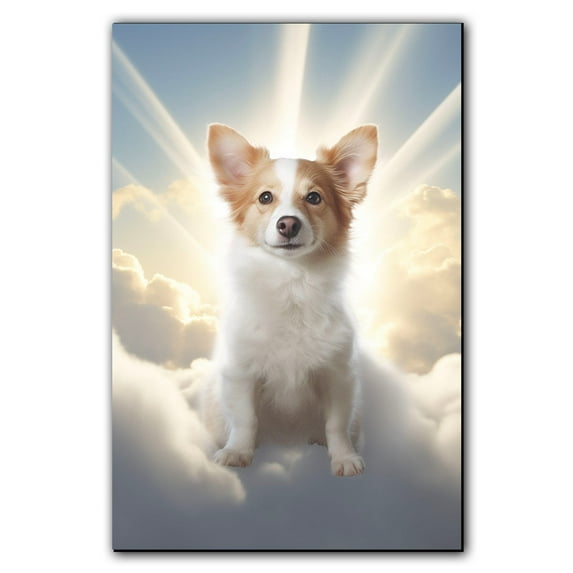 Portuguese Podengo Pequeno Dog Memorial Gifts for Loss of Dog, Pet Memorial Gifts, Sympathy Gifts for Loss of Dog, Pet Remembrance Gift, Dog Picture Frame, Pet Loss Gifts, canvas wall art