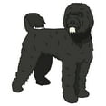 thumbnail image 1 of Portuguese Water Dog Decal | Indoor/Outdoor | Dog Lover Super Cute Sticker for SUV Windows, Dorm Rooms, Bedroom, Offices | SignMission personalized gift | 12", 1 of 2