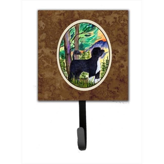 Portuguese Water Dog Leash Holder Or Key Hook