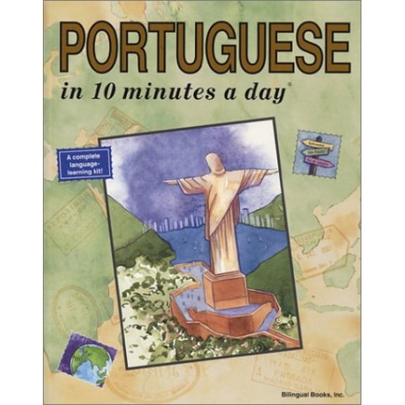 Pre-Owned PORTUGUESE in 10 minutes a day® (English and Portuguese Edition) (Paperback) 0944502377 9780944502372