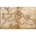 thumbnail image 1 of Portuguese maps of the Mediterranean Countries - 1630 Poster Print (18 x 24), 1 of 3