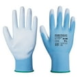 thumbnail image 1 of Portwest A120 Work Gloves PU Palm Dipped Abrasion and Tear Resistant Blue, Large, 1 of 2
