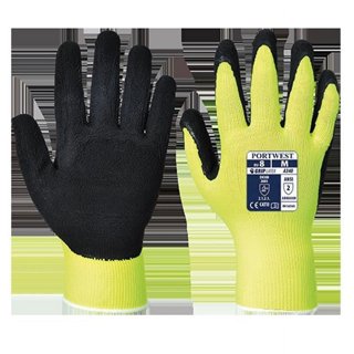 Portwest A140 Thermal Grip Glove Black, Large