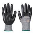 thumbnail image 1 of Portwest A621 Cut Resistant Work Gloves Nitrile Foam Grip Gloves Black, 3X-Large, 1 of 3