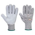 thumbnail image 1 of Portwest A630 Cut Resistant Work Gloves Razor Lite Leather Palm Gloves Gray, Large, 1 of 3