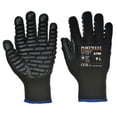 thumbnail image 1 of Portwest A790 Anti Vibration Safety Work Gloves Black, Large, 1 of 5