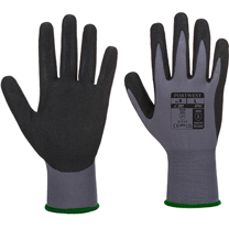 Portwest AP62 Dermiflex Aqua Glove Grey/Black, Small