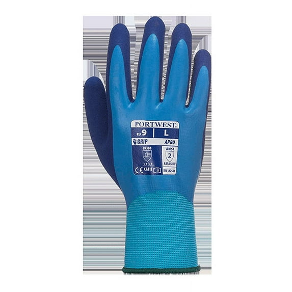 Portwest AP80 Lightweight Liquid Pro Glove Blue, Medium