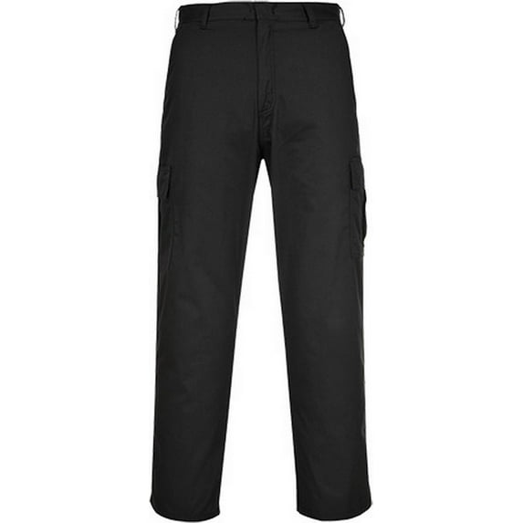Portwest C701 Cargo Pants Black Tall, 40