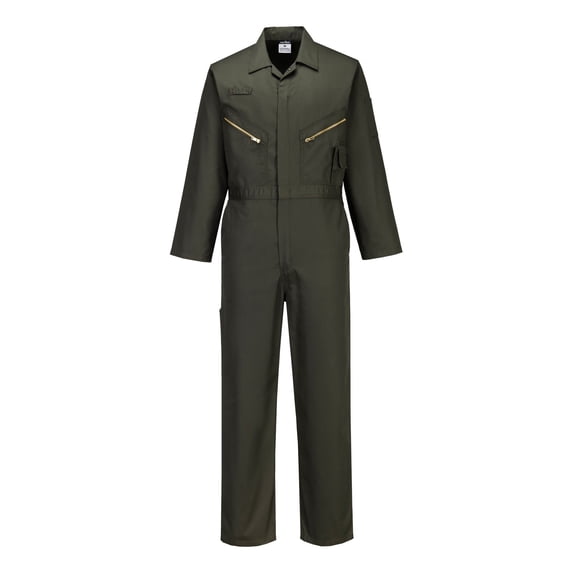 Portwest C813 Men's Liverpool Lightweight Safety Coverall Graphite Gray, X-Large