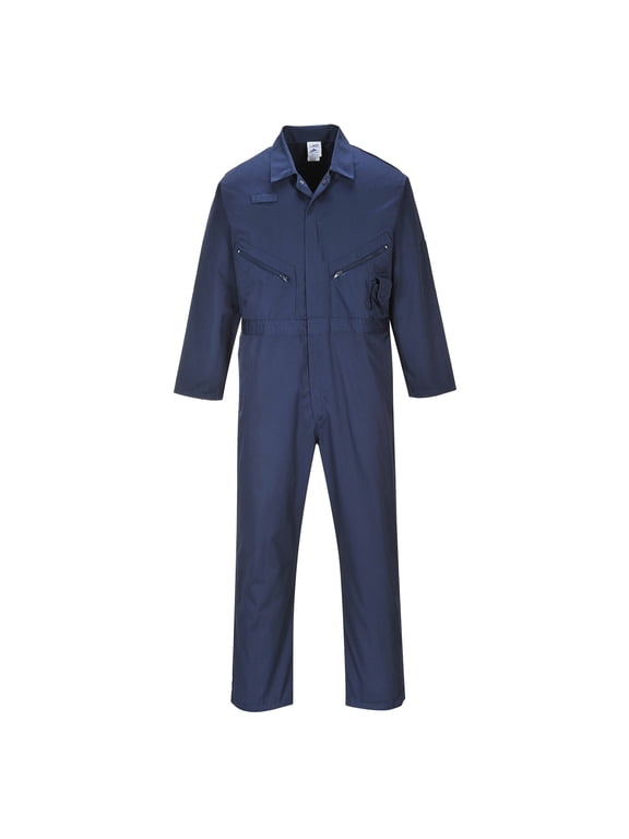 C813 Men's Liverpool Lightweight Safety Coverall Navy, 5X-Large
