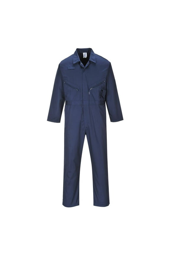 C813 Men's Liverpool Lightweight Safety Coverall Navy Tall, Medium