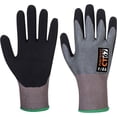 thumbnail image 1 of Portwest CT67 Cut Resistant D18 Nitrile Work Glove Gray/Black, X-Small, 1 of 1