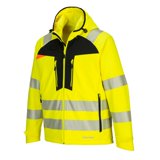 Portwest DX475 Hi Vis Softshell Jacket Waterproof Ripstop High ...