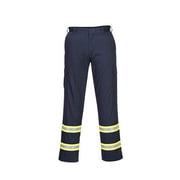Portwest F127 Mens Modern Reflective Iona Extra Work Pants Navy, 52
