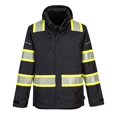 thumbnail image 1 of Portwest F144 Mens Durable Iona Plus Extreme Protection Winter Work Jacket Black, 2X-Large, 1 of 1