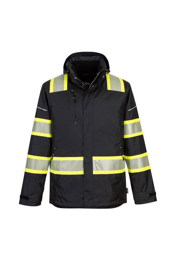 F144 Mens Durable Iona Plus Extreme Protection Winter Work Jacket Black, 2X-Large