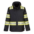 thumbnail image 1 of Portwest F144 Mens Durable Iona Plus Extreme Protection Winter Work Jacket Black, 3X-Large, 1 of 1